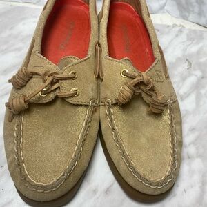 SPERRY TOP SIDER WOMENS LEATHER LOAFERS SHOES Sz 7.5